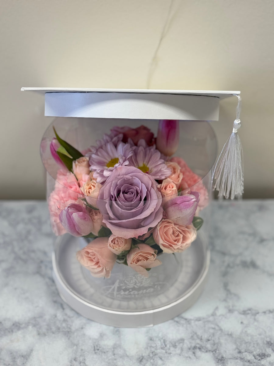Graduation clear box – Ariana's Flower Boutique